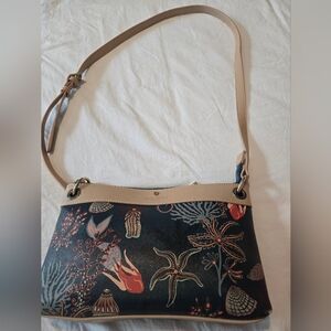 Floral Patterned Shoulder Bag